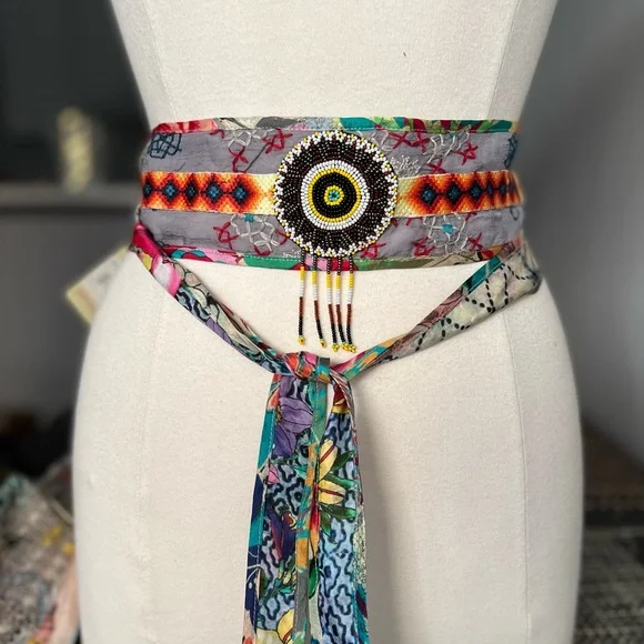 Johnny Was | Accessories | Johnny Was Fiesta Obi Belt | Poshmark display picture 1